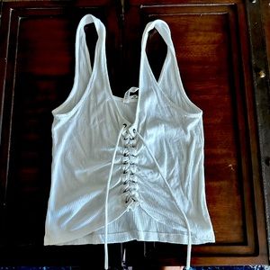 Women’s Large White Tank Top